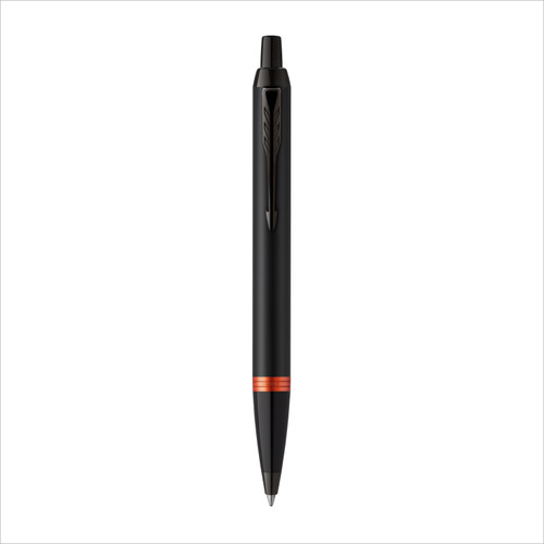 PARKER IM Professional Vibrant Rings Ballpoint Pen - Flame Orange-NS2172946