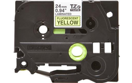 BROTHER Brother Compatible TZe C51 Tape – Black on Yellow Fluorescent – 24mm BROTHER Brother Compatible TZe C51 Tape – Black on Yellow Fluorescent – 24mm
