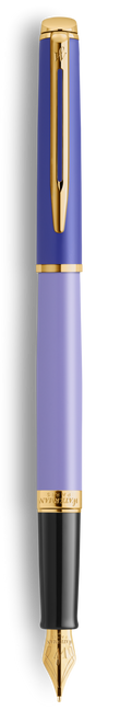 WATERMAN Hemisphere Fountain Pen - Purple Gold Trim-NS2179921