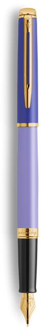 WATERMAN Hemisphere Fountain Pen - Purple Gold Trim-NS2179921