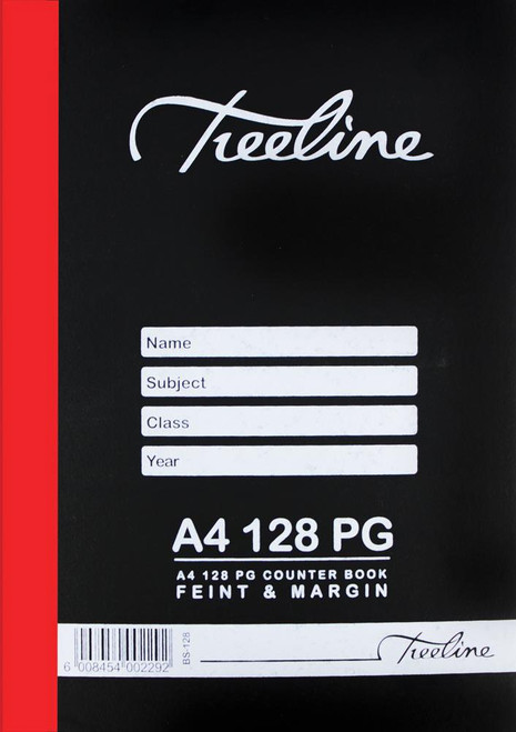 TREELINE Treeline A4 - 128 page Counter Book -F/M - Pkt-10 TREELINE Treeline A4 - 128 page Counter Book -F/M - Pkt-10