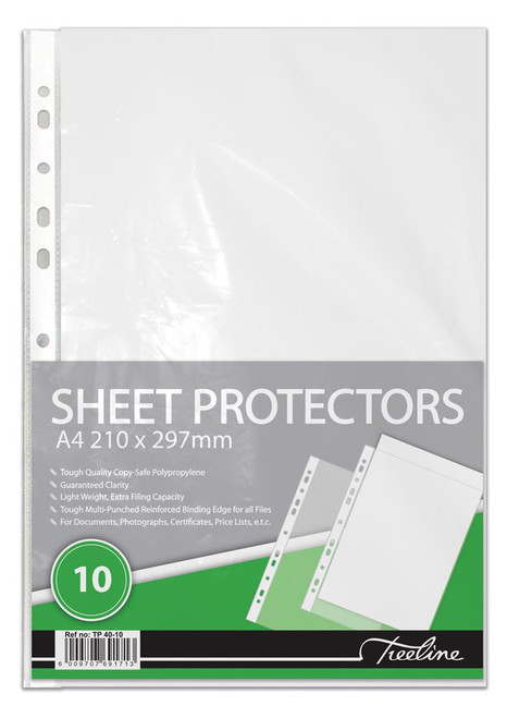 TREELINE Treeline A4 Filing Pockets 10's - Pkt TREELINE Treeline A4 Filing Pockets 10's - Pkt