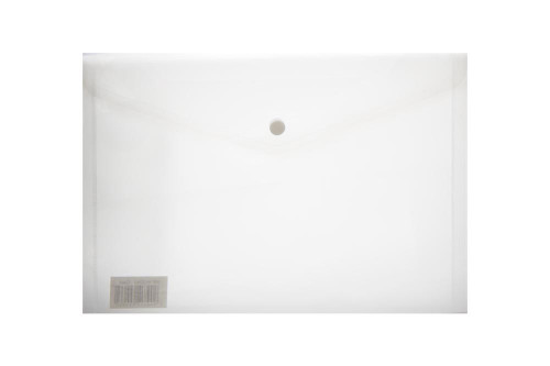 Treeline Clear A5 Plastic Envelope with Stud Treeline Clear A5 Plastic Envelope with Stud