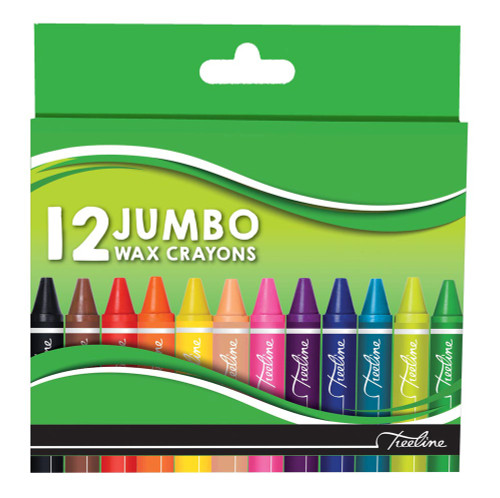 Treeline Jumbo - 12's - Treeline Crayons - PKT-10 Treeline Jumbo - 12's - Treeline Crayons - PKT-10