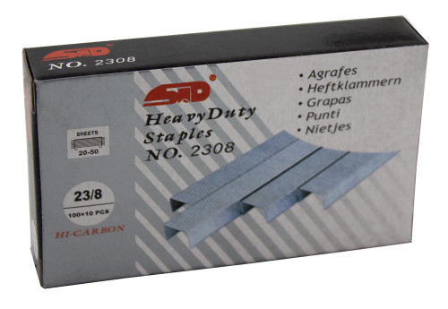 STD 23 / 8 Heavy Duty Staples - (1,000's) - Box STD 23 / 8 Heavy Duty Staples - (1,000's) - Box