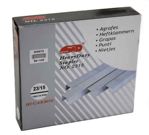 STD 23 / 15 Heavy Duty Staples - (1,000's) STD 23 / 15 Heavy Duty Staples - (1,000's)