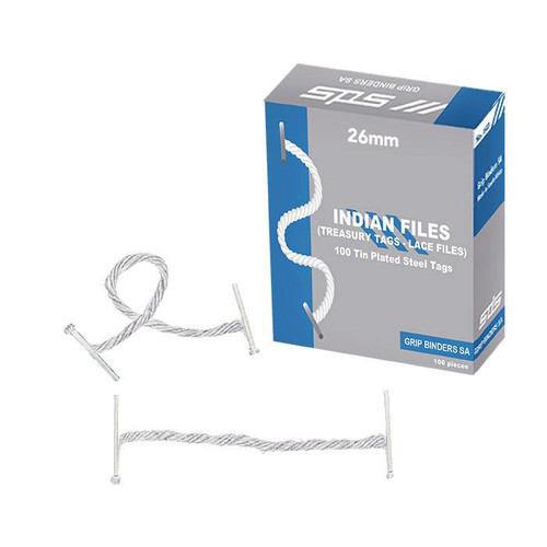 SDS 26mm Indian Filing Laces (100's) - Carton-10 SDS 26mm Indian Filing Laces (100's) - Carton-10