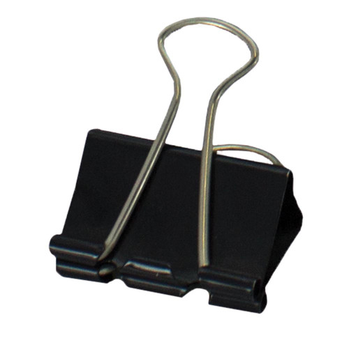 SDS 32mm Foldback Clips - Black - Box-12 SDS 32mm Foldback Clips - Black - Box-12