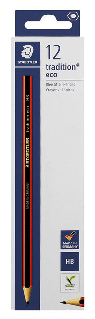 Staedtler 180T - HB Eco Tradition Pencil - Box-12 Staedtler 180T - HB Eco Tradition Pencil - Box-12