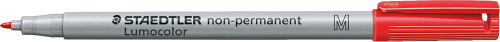 Staedtler Lumocolour Non-Perm Medium OHP ProjectionPen Red - Box-10 Staedtler Lumocolour Non-Perm Medium OHP ProjectionPen Red - Box-10