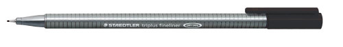 Staedtler Black Triplus Fineliners  10's