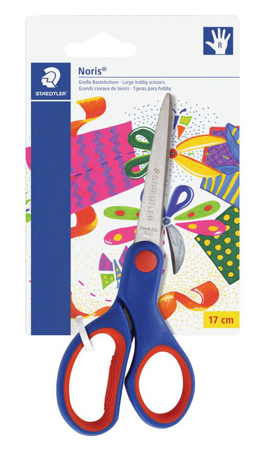 Staedtler 170mm Scissors - Carded - Pkt-10 Staedtler 170mm Scissors - Carded - Pkt-10