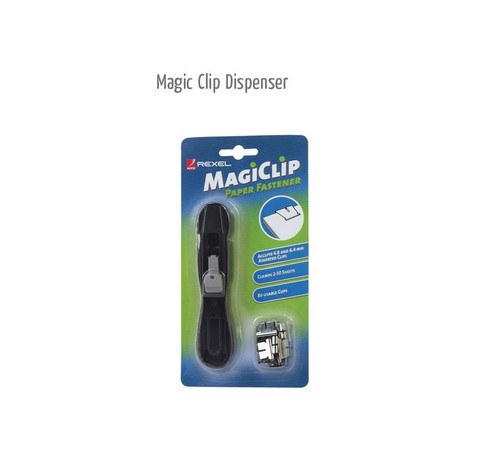 Rexel Magic Clip Dispenser - Each Rexel Magic Clip Dispenser - Each