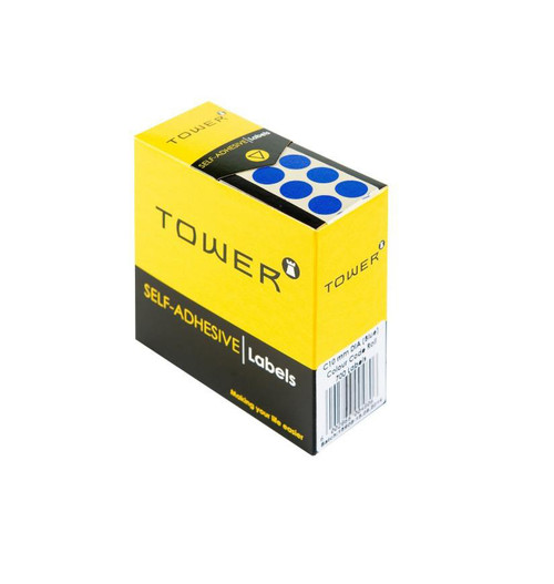 Tower C10 Blue Colour Code Labels - Rolls Tower C10 Blue Colour Code Labels - Rolls