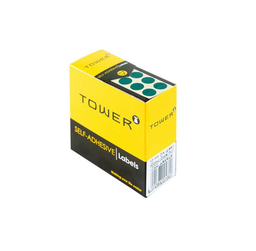 Tower C10 Green Colour Code Labels - Rolls Tower C10 Green Colour Code Labels - Rolls