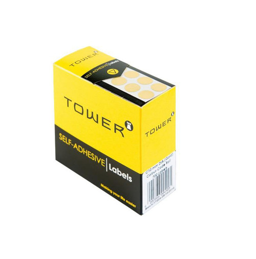 Tower C10 Gold Colour Code Labels - Rolls Tower C10 Gold Colour Code Labels - Rolls