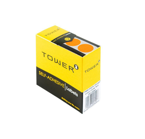 Tower C19 Neon Lime Colour Code Labels-Rolls - PKT-10 Tower C19 Neon Lime Colour Code Labels-Rolls - PKT-10