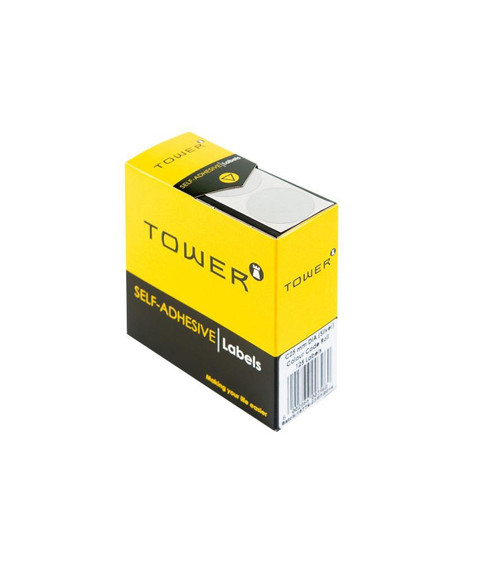Tower C25 Silver Colour Code Labels - Rolls - PKT-10 Tower C25 Silver Colour Code Labels - Rolls - PKT-10