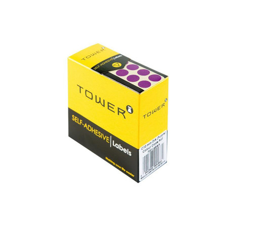 Tower C32 Purple Colour Code Labels - Rolls - PKT-10 Tower C32 Purple Colour Code Labels - Rolls - PKT-10