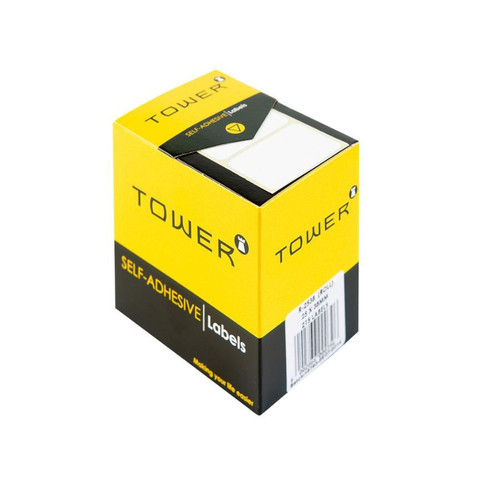 Tower R2538 White Roll Labels Tower R2538 White Roll Labels