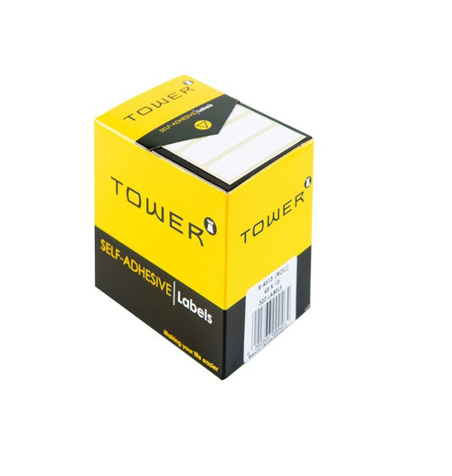 Tower R4513 White Roll Labels - PKT-10 Tower R4513 White Roll Labels - PKT-10