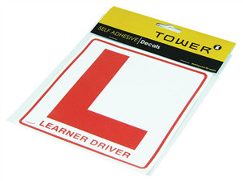 Tower learner Driver Decal - Each Tower learner Driver Decal - Each