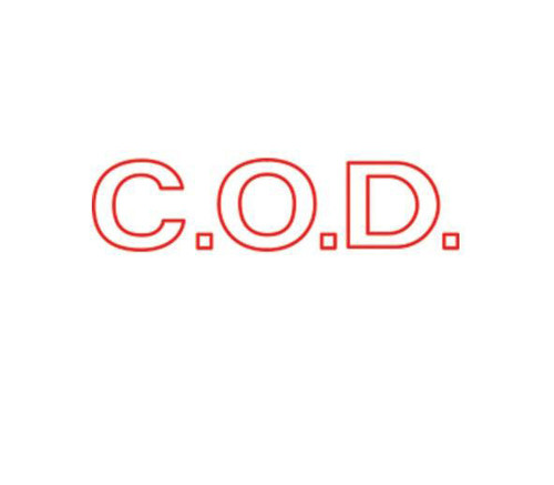 X Stamper 1011 C.O.D. Red X Stamper 1011 C.O.D. Red