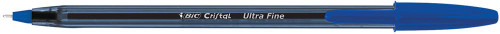 Bic Cristal Ultra Fine Blue - Box-60 Bic Cristal Ultra Fine Blue - Box-60