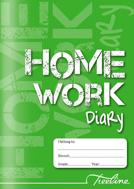 Treeline A5 Homework Diary Treeline A5 Homework Diary