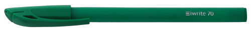 IWrite Solid Colour Barrel Ball Green IW70 IWrite Solid Colour Barrel Ball Green IW70