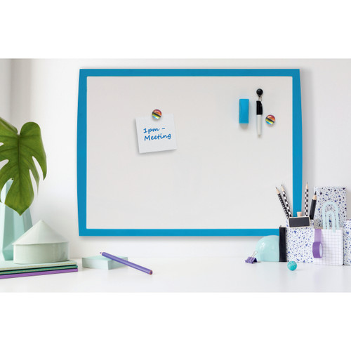 Nobo Whiteboard Magnetic - Blue Nobo Whiteboard Magnetic - Blue
