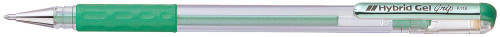 Pentel K118 Hybrid Metallic Grip Metallic Green