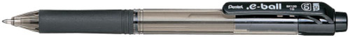 Pentel BK130 E-Ball Retractable Ballpoint Pen Black 1