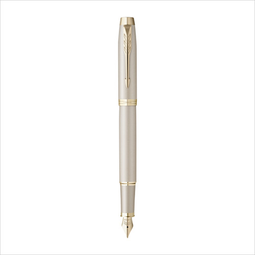 PARKER IM Professional Monochrome Fountain Pen - Champagne-NS2172954 PARKER IM Professional Monochrome Fountain Pen - Champagne-NS2172954