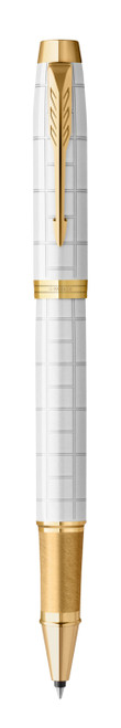 PARKER IM Premium Rollerball Pen - Pearl Gold Trim-NS2143646