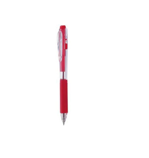 Pentel BK437 Retractable Ballpoint Pen 0.7mm Red - Box-12 Pentel BK437 Retractable Ballpoint Pen 0.7mm Red - Box-12