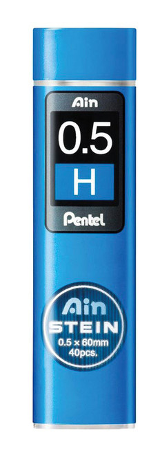 Pentel C275-2H Hi-Polymer Leads in stylish tube. 0.5mm  2H (40 per tube)