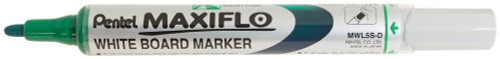 Pentel MWL5M Maxiflo W/B Marker Green Broad Bullet P Pentel MWL5M Maxiflo W/B Marker Green Broad Bullet P