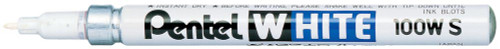 Pentel X100W-S White Marker 2.0mm Nib Size Pentel X100W-S White Marker 2.0mm Nib Size