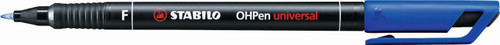 STABILO OHPen Permanent Fine Blue Each-842-41