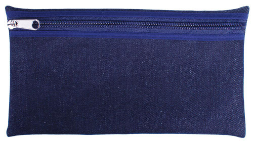 Treeline Denim Pencil Case Small (22cm) - Pkt-12 Treeline Denim Pencil Case Small (22cm) - Pkt-12