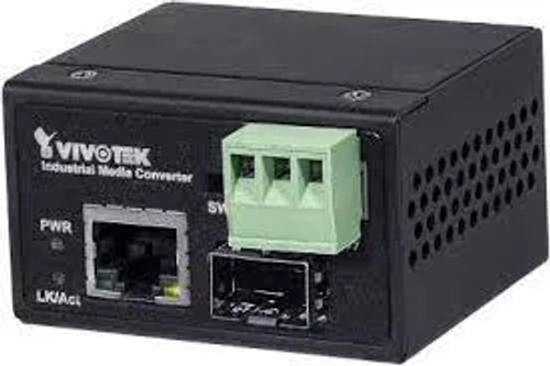 VIVOTEK Industrial 1xFE + 1xFE SFP Media Converter VIVOTEK Industrial 1xFE + 1xFE SFP Media Converter