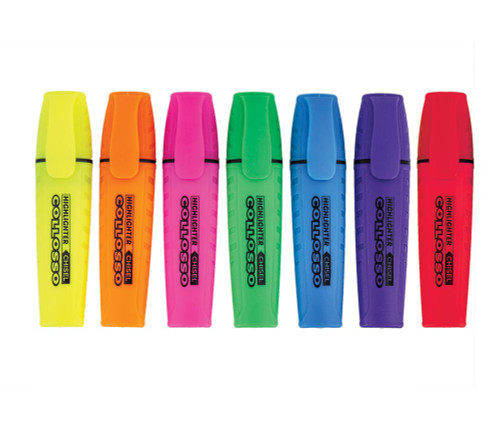 Collosso Assorted Highlighter - Box-10 Collosso Assorted Highlighter - Box-10