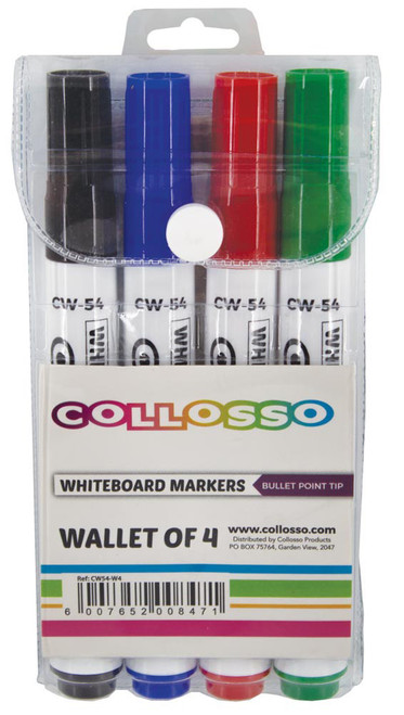 Collosso Whiteboard Marker Wallet-4 Collosso Whiteboard Marker Wallet-4