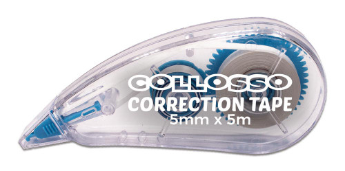 Collosso Correction Tape 5mm x 5m Collosso Correction Tape 5mm x 5m