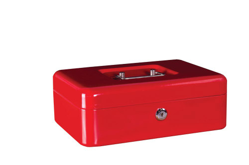 Treeline TCBX-10 Red Cash Box 10 Inch Treeline TCBX-10 Red Cash Box 10 Inch