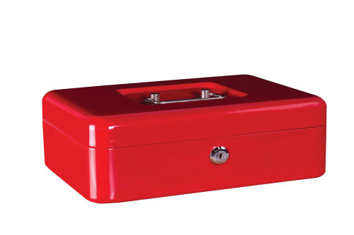 Treeline TCBX-12 Red Cash Box 12 Inch Treeline TCBX-12 Red Cash Box 12 Inch