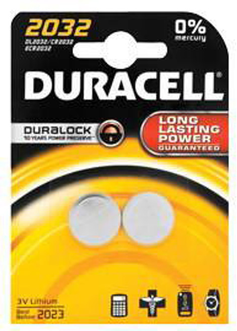 Duracell CR2032 (DUR0006) - Blister 2 - Each Duracell CR2032 (DUR0006) - Blister 2 - Each