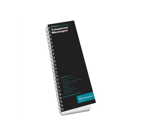 RBE F0188 Tel Message Book (297x105) 4 up 200's - Pkt-5 RBE F0188 Tel Message Book (297x105) 4 up 200's - Pkt-5