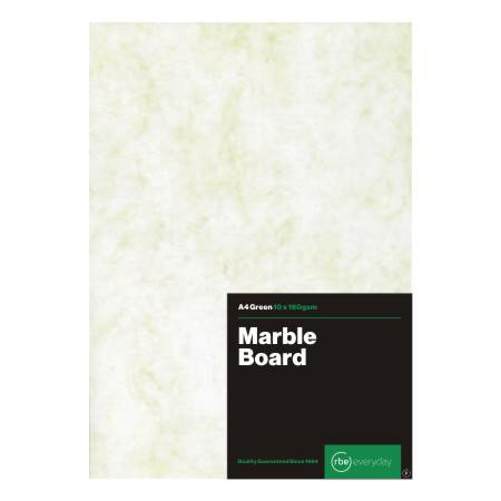 RBE A4 Marble Paper Green